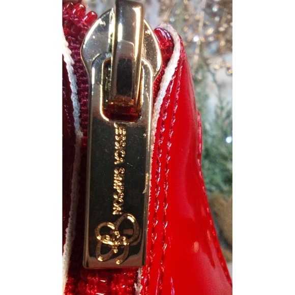 NEW Jessica Simpson Size 10M T- Strap Stilleto Pumps Holiday Candy Apple Red NYE - Picture 5 of 9